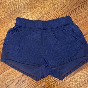 Reversible Blue Lululemon Shorts